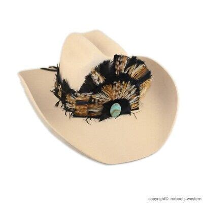 Western Feather Hat Band for Cowboy Hats AU-FHB-03 | eBay