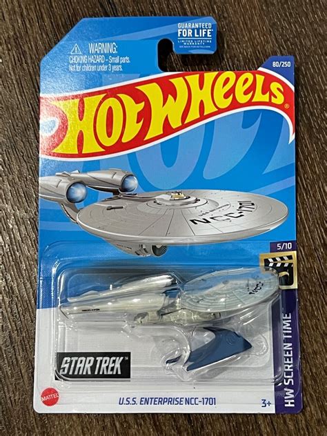 Mavin Hot Wheels HW Screen Time Star Trek USS Enterprise NCC
