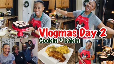 Vlogmas Day Walmart Run Cooking Baking Youtube