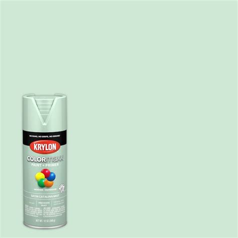 Krylon Colormaxx Acrylic Enamel Satin Spray Paint And Primer In One