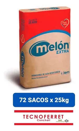 Cemento Extra Melon Kg Solo Por Pallet Un Cuotas Sin Inter S