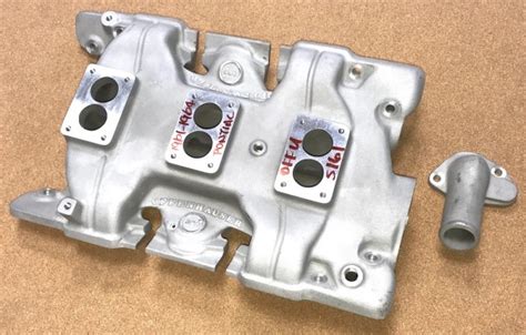 Through Pontiac Tripower Intake Manifold Hot Rod