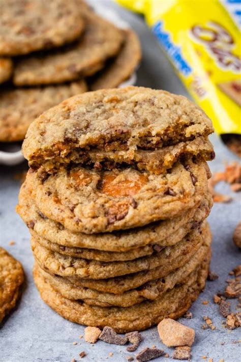 Butterfinger Cookies Crazy For Crust