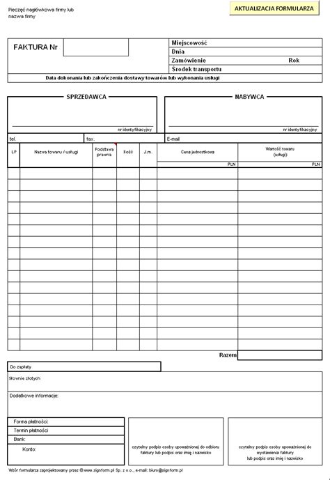 Aktywne Formularze Excel Word Adobe Signform