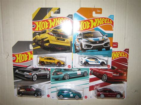 Hot Wheels Hw Honda Civic Ef Eg Si Type R Set Momc Free Us Shipping
