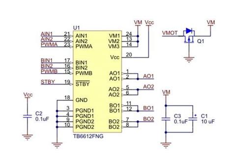 Pololu Tb6612fng Dual Motor Driver Carrier