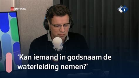 Pieter Derks Over Het Dreigende Tekort Aan Schoon Drinkwater Npo