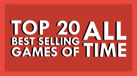 Top 20 Best Selling Games Of All Time [2015] Cjw Youtube