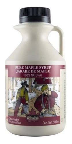 Jarabe Puro Maple Dark Robust Taste Ml Heritage Yamaska Env O Gratis