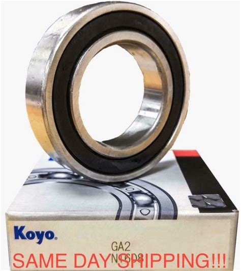 6307 2RS C3 KOYO Deep Groove Ball Bearings 35 X 80 X 21mm 6307 RS