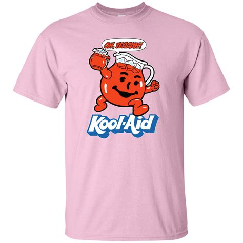 Kool Aid Man Jug Oh Yeah Gildan Ultra Cotton T Shirt Light Pink T