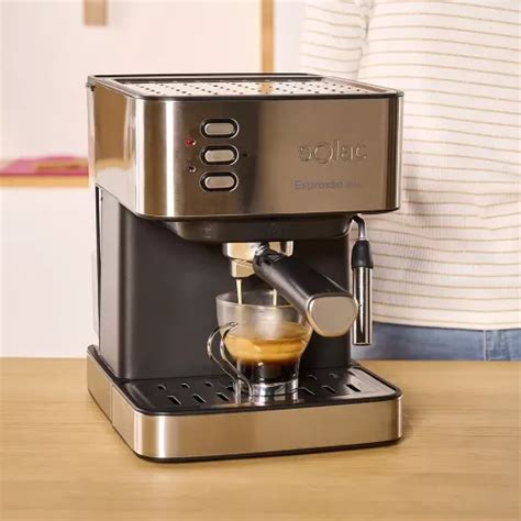 Кофемашина рожковая Solac Espresso 20 Bar стальная в Москве, купить за ...