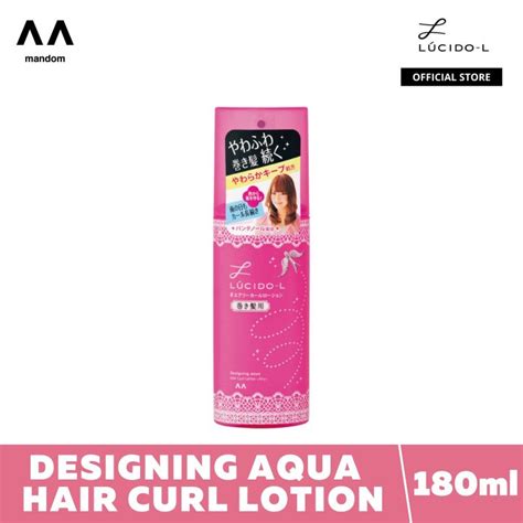 LUCIDO-L DESIGNING AQUA HAIR CURL LOTION 180ml | Lazada PH