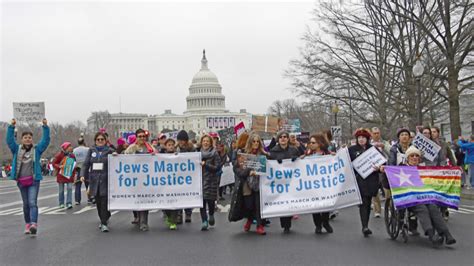 Thousands Of Jewish Protesters Join Strong Womens March The