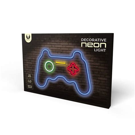 Neon Dekoracyjny LED GAMEPAD PLEXI MULTIKOLOR USB FPNE03 Forever