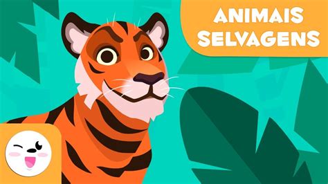 Animais Selvagens Para Crianças Vocabulário Para Crianças Youtube