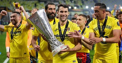 Alfonso Pedraza Campe N De La Europa League Con El Villarreal