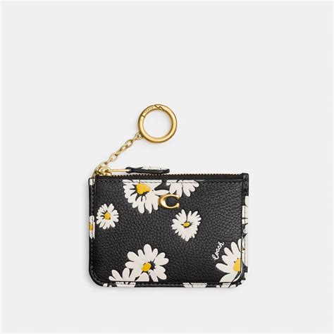 Coach® Mini Skinny Id Case With Floral Print