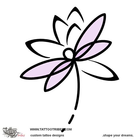 Top More Than 69 Dragonfly And Lotus Flower Tattoo Best In Cdgdbentre