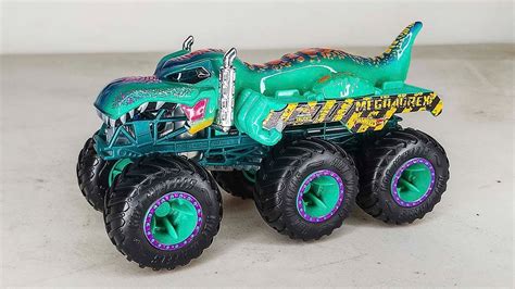 Monster Trucks Big Rigs Hot Wheels Mega Wrex Rex Bone Shaker YouTube
