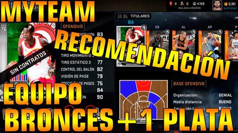 Nba 2k16 My Team Equipo De Inicio En Road To Playoffs Youtube