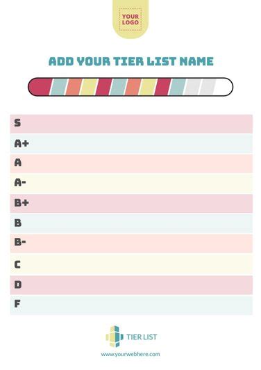 Free Tier List Maker