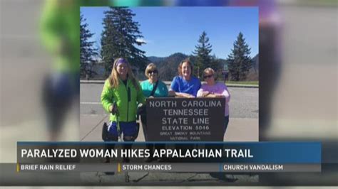 Paralyzed Woman Hikes Appalachian Trail Wbir