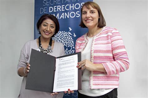 Secretaría de Derechos Humanos firma Carta de Cooperación con GIZ