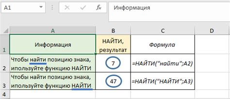 Скачать примеры использования функции НАЙТИ в Excel