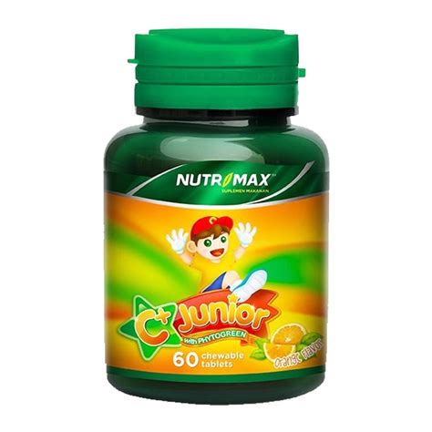 Jual Nutrimax C Plus Junior With Phytogreen 60 Tablet HBHoz