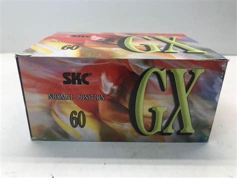 Brand New 10 Skc Gx 60 Normal Position Blank Cassettes Tapes Sealed Ebay