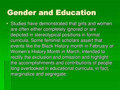 Ppt Gender And Education Powerpoint Presentation Free Download Id1430137