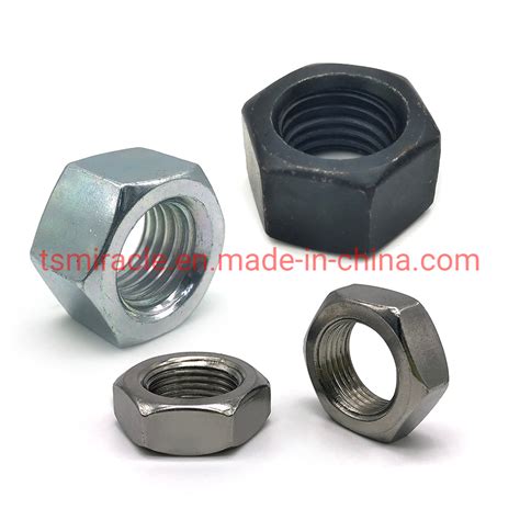 Heavy Hex Head Coupling Nuts DIN M M M M M M M M Hot DIP Galvanized Stainless