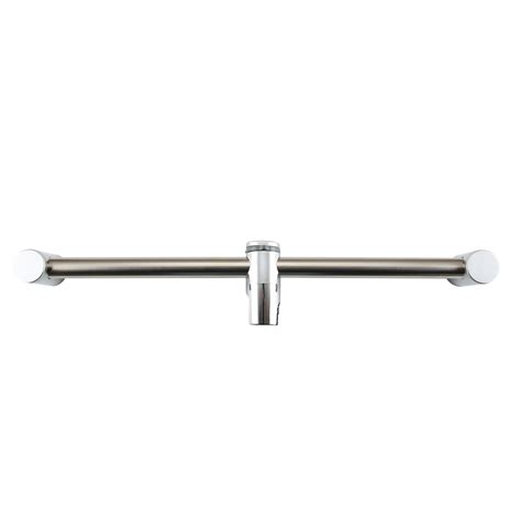 Modern Chrome Shower Kit Adjustable Slider Riser Rail Bar Bracket With