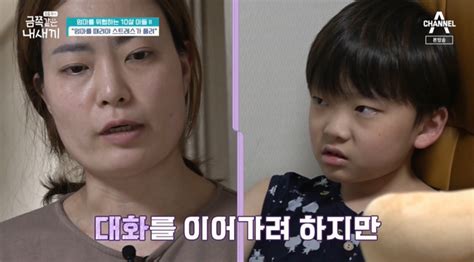 나는 엄마다 폭언폭행 10살 금쪽이 母 벼랑 끝 찾은 희망요즘 육아 어제tv 네이트 연예