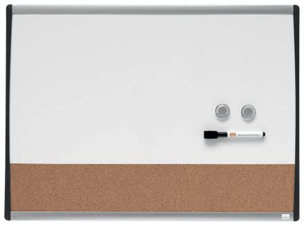 Nobo Klein Magnetisch Whiteboard Met Prikbord Van Kurk 585x430mm NOBO