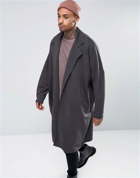 Asos Mens Oversized Longline Duster