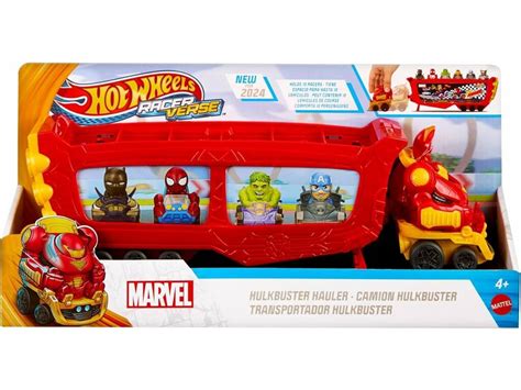 Acheter Hot Wheels Racerverse Truck Trailer Hulkbuster Mattel Hry Juguetilandia
