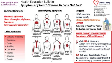 Cardiovascular Disease Symptoms