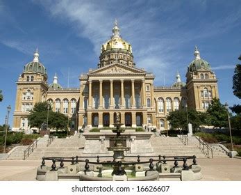 Iowa State Capitol State Capitol Building Stock Photo 58254802 ...