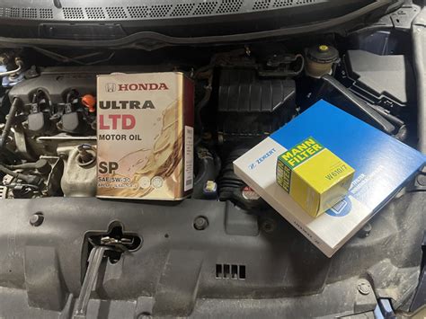 Замена масла — Honda Civic 4D (8G), 1,8 л, 2010 года | плановое ТО | DRIVE2