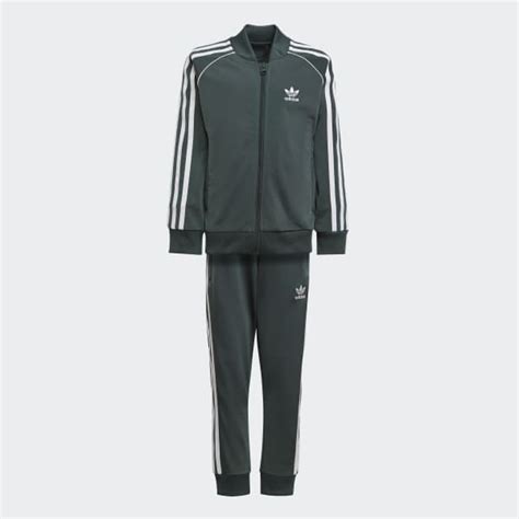 Adidas Adicolor Sst Track Suit Green Free Shipping With Adiclub