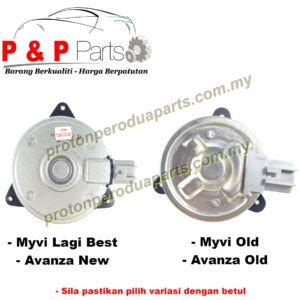 Radiator Fan Motor Perodua Kancil Myvi Old Myvi Lb Viva Kembara Old