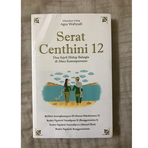 Jual Buku Original Serat Centhini 12 Dua Sejoli Hidup Bahagia Di