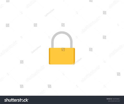 1,145 Lock emoji Images, Stock Photos & Vectors | Shutterstock