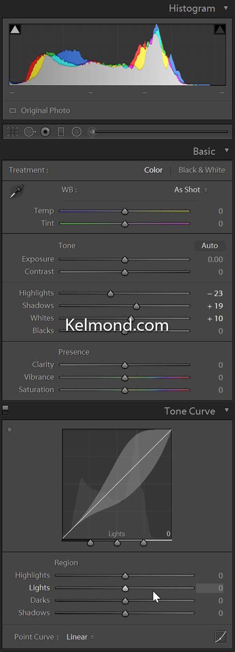 Differences between the tone curve and the basic settings – kelmond.com