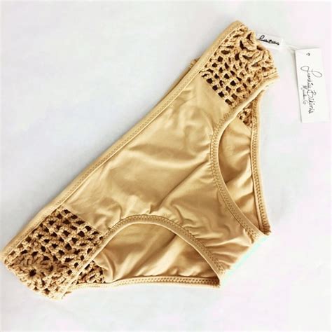 Frankie S Bikinis Swim Frankies Bikinis Nude Crochet Koa Bikini Bottom Poshmark