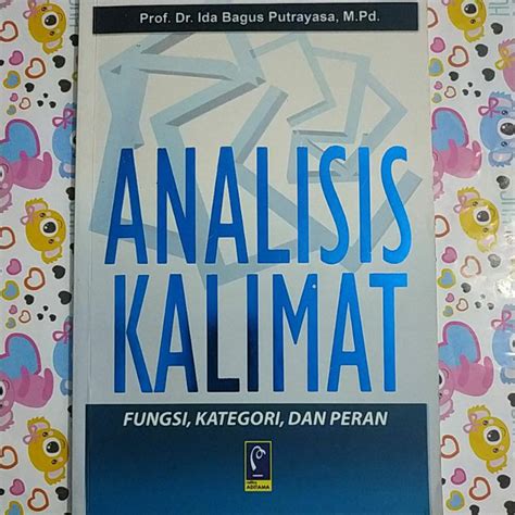 Jual Buku Sastra Bahasa Analisis Kalimat Fungsi Kategori Dan