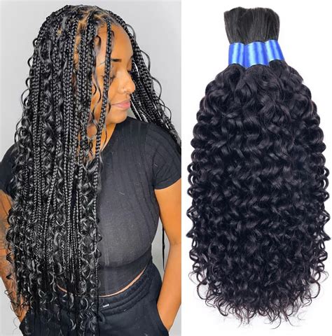 Sensationnel Empire Bulk Hair Braiding Empire Water Wave Bulk 18 Inch Human Hair