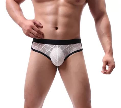 Ropa Interior Hombre Bikini Brief Transparente MercadoLibre